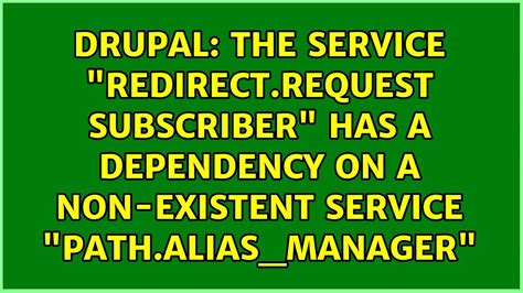 has a dependency on a non-existent service